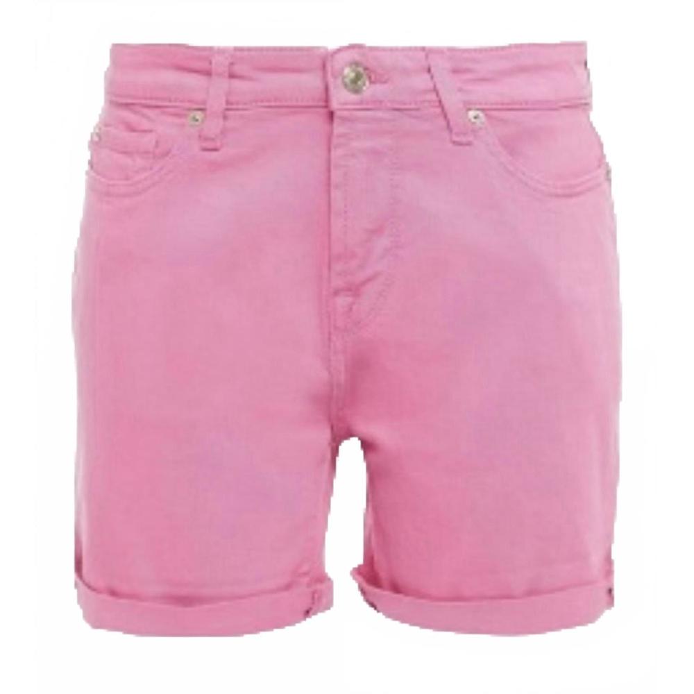 NEW 7 FOR ALL MANKIND women's denim shorts in pink